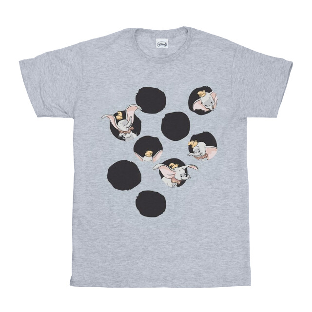Li-cense Disney meisjes dumbo peekaboo katoenen t-shirt UTBI13542_sportsgrey large