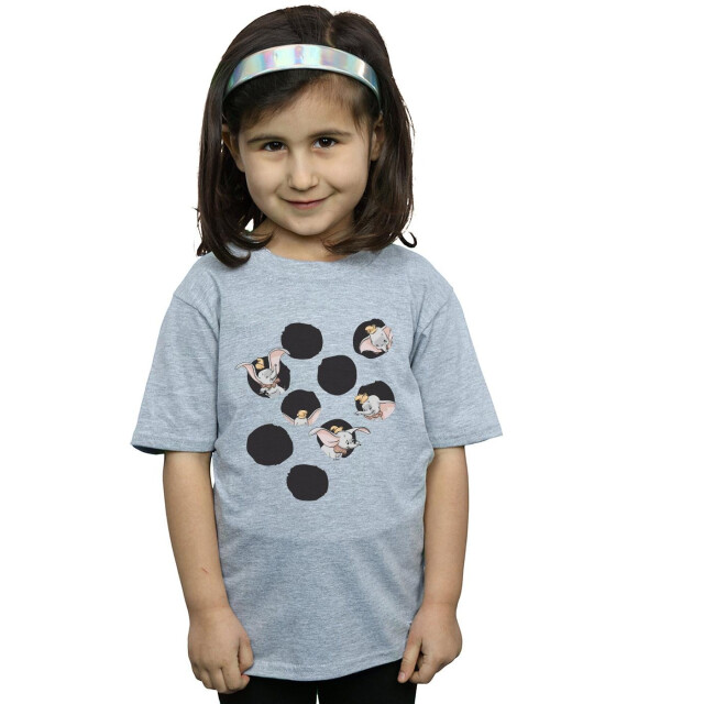 Li-cense Disney meisjes dumbo peekaboo katoenen t-shirt UTBI13542_sportsgrey large
