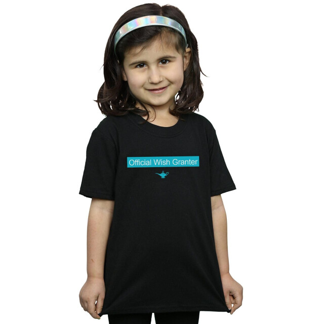 Li-cense Disney meisjes aladdin officieel wensvervuller katoenen t-shirt UTBI14233_black large