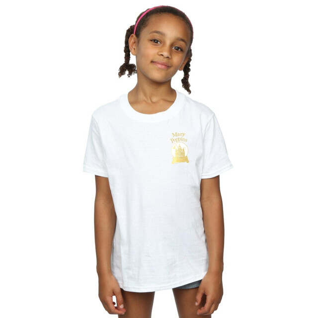 Li-cense Disney meisjes mary poppins sneeuwbal borst katoenen t-shirt UTBI13470_white large