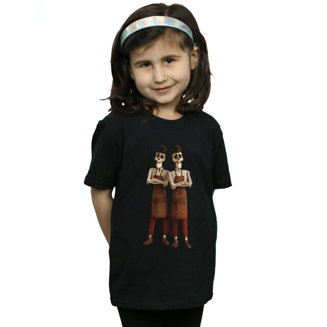 Li-cense Disney meisjes coco oscar en felipe tweelingbroers katoenen t-shirt UTBI12831_black large
