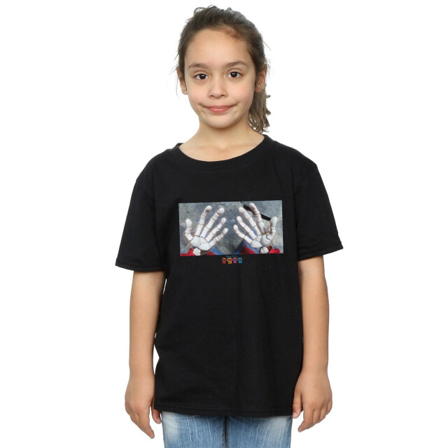 Li-cense Disney meisjes coco miguel skelet handen katoenen t-shirt UTBI12767_black large