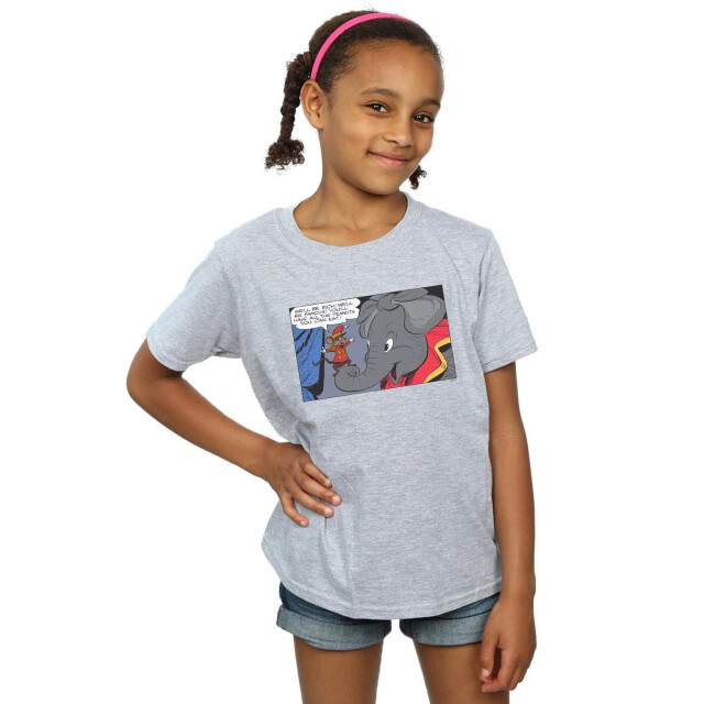 Li-cense Disney meisjes dumbo rijk en beroemd katoenen t-shirt UTBI13507_sportsgrey large