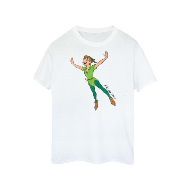 Li-cense Peter pan meisjes klassiek vliegend katoen t-shirt UTBI1176_white large