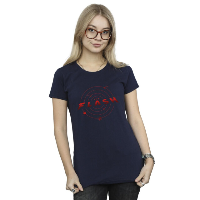Li-cense Dc comics dames the flash multiverse rings katoenen t-shirt UTBI43909_navyblue large