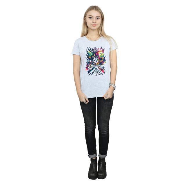 Li-cense Marvel dames thor ragnarok grootmeester presenteert katoenen t-shirt UTBI43933_sportsgrey large