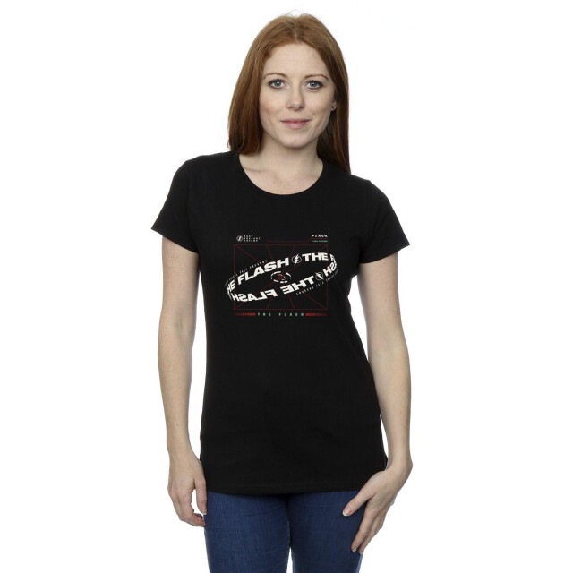 Li-cense Dc comics dames the flash graph katoenen t-shirt UTBI43918_black large