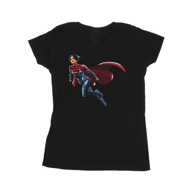 Li-cense Dc comics dames the flash supergirl katoenen t-shirt UTBI43919_black large