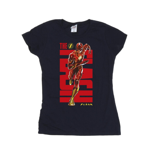 Li-cense Dc comics dames the flash dash katoenen t-shirt UTBI43890_navyblue large
