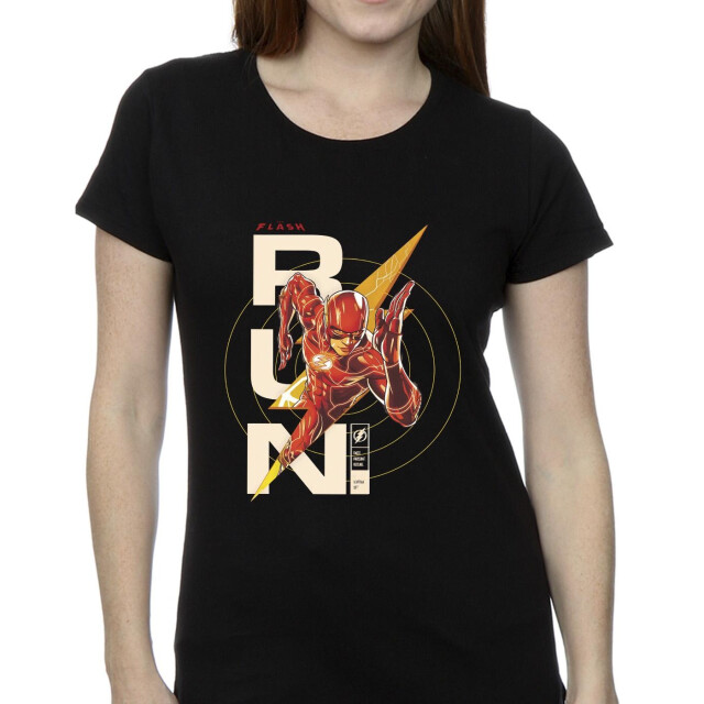 Li-cense Dc comics dames the flash run katoenen t-shirt UTBI43897_black large