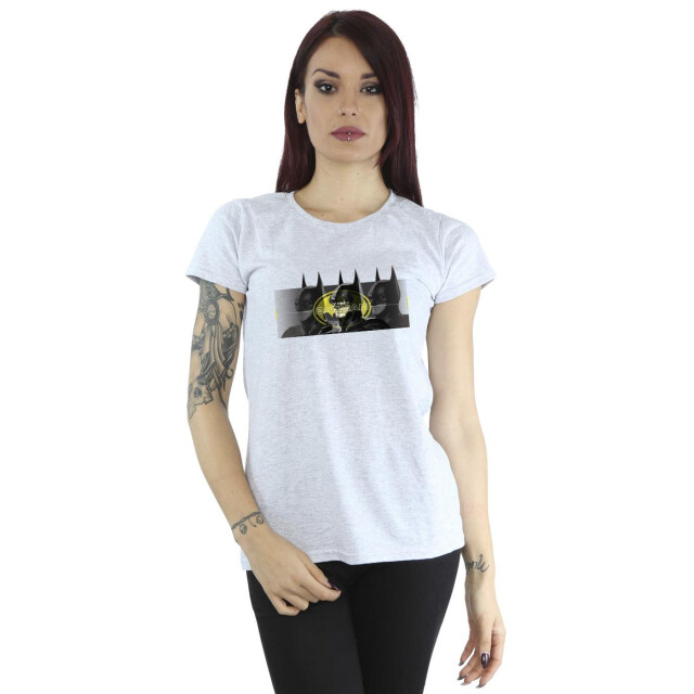 Li-cense Dc comics dames the flash batman portretten katoenen t-shirt UTBI43880_sportsgrey large