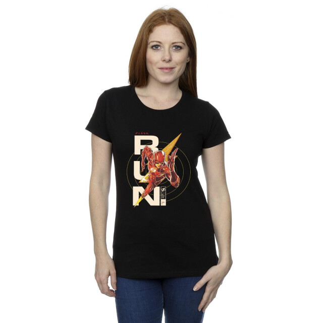 Li-cense Dc comics dames the flash run katoenen t-shirt UTBI43897_black large