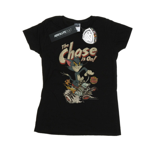 Li-cense Tom and jerry dames the chase is on katoenen t-shirt UTBI43677_black large