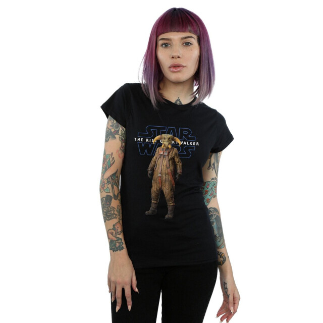 Li-cense Star wars dames the rise of skywalker boolio katoenen t-shirt UTBI43603_black large
