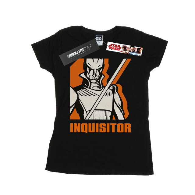 Li-cense Star wars dames rebels inquisiteur katoenen t-shirt UTBI43505_black large