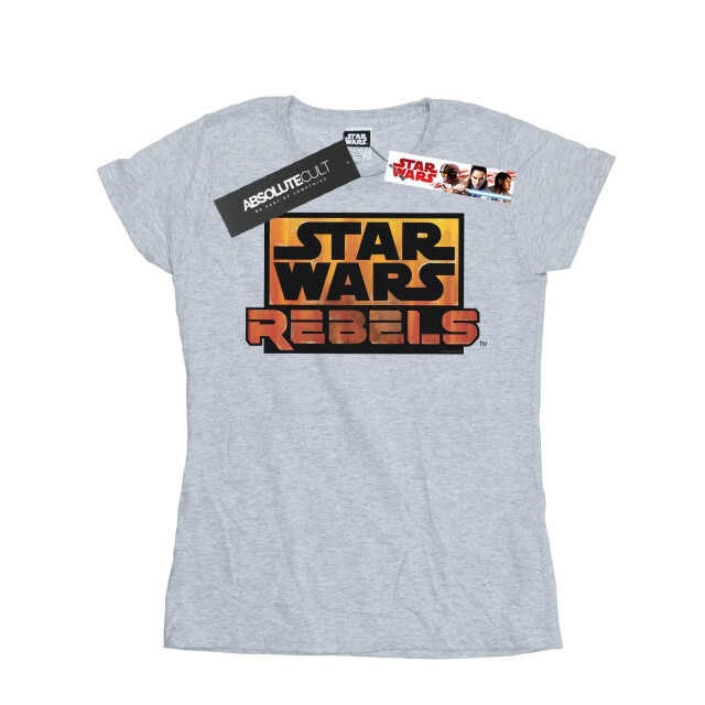 Li-cense Star wars dames rebels logo katoenen t-shirt UTBI43512_sportsgrey large