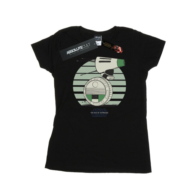 Li-cense Star wars dames the rise of skywalker d-o rolling green katoenen t-shirt UTBI43581_black large