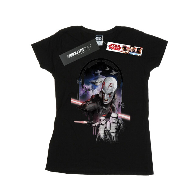 Li-cense Star wars dames rebels de groot-inquisiteur katoenen t-shirt UTBI43525_black large