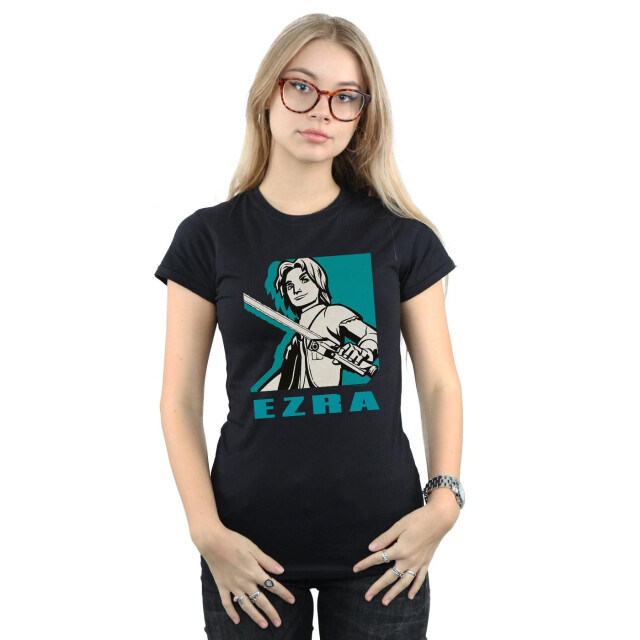 Li-cense Star wars dames rebels ezra katoenen t-shirt UTBI43497_black large
