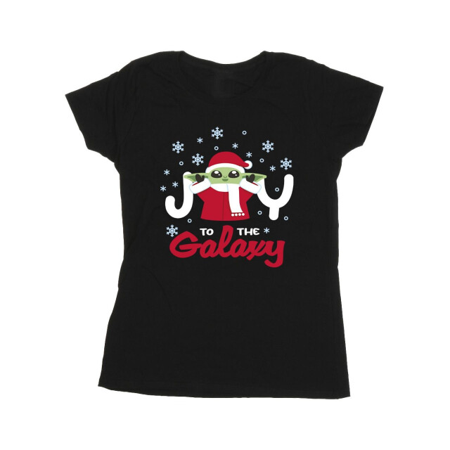 Li-cense Star wars dames the mandalorian joy to the galaxy katoenen t-shirt UTBI43488_black large