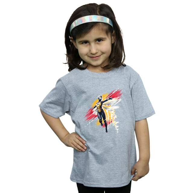 Li-cense Ant-man and the wasp meisjes t-shirt van geborsteld katoen UTBI438_sportsgrey large