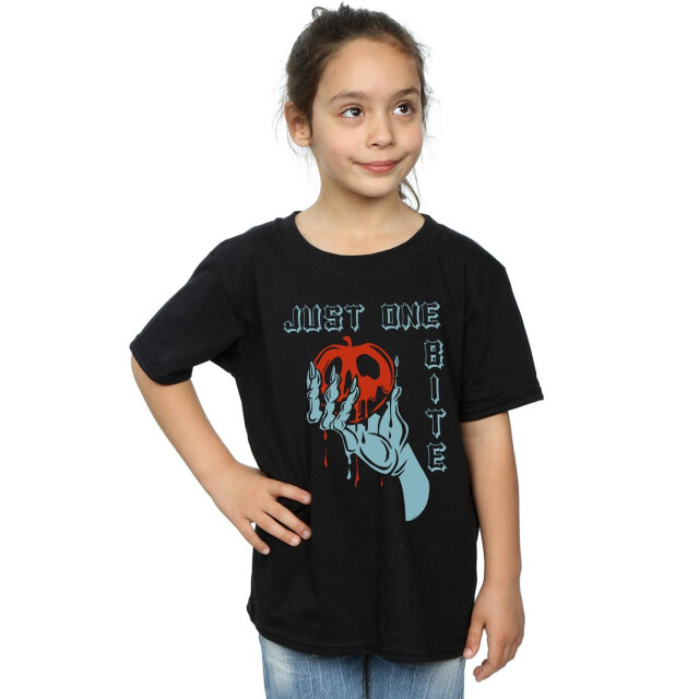 Li-cense Disney meisjes just one bite katoenen t-shirt UTBI41937_black large