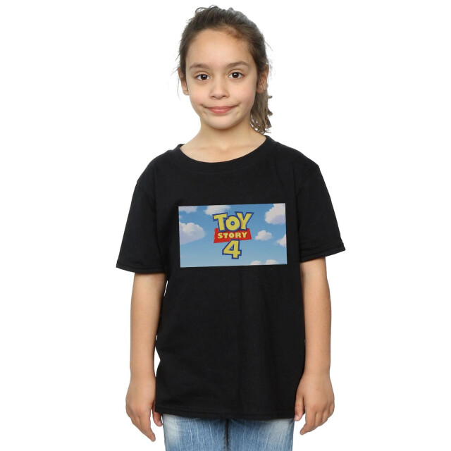 Li-cense Disney meisjes toy story 4 wolk logo katoenen t-shirt UTBI41645_black large
