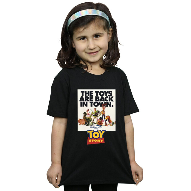 Li-cense Disney meisjes toy story movie poster katoenen t-shirt UTBI41592_black large
