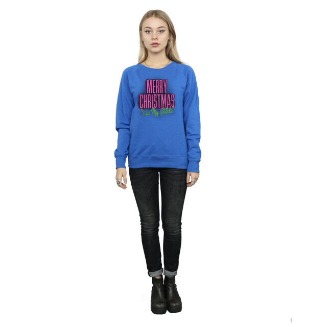 Li-cense National lampoon´s christmas vacation dames kiss my ass sweatshirt UTBI9821_royalblue large