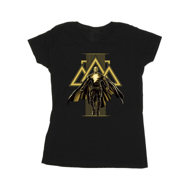 Li-cense Dc comics dames adam rising gouden symbolen katoenen t-shirt UTBI9958_black large