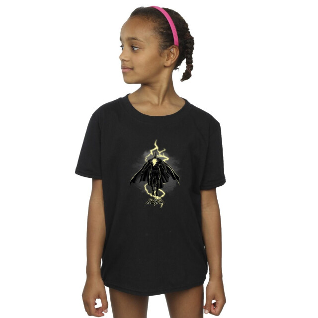 Li-cense Dc comics meisjes adam zwevend bolt katoenen t-shirt UTBI8717_black large