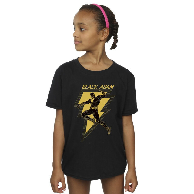 Li-cense Dc comics meisjes adam gouden bout borst katoenen t-shirt UTBI8795_black large
