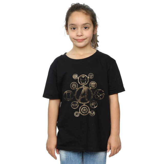 Li-cense Avengers infinity war meisjes iconen t-shirt UTBI818_black large