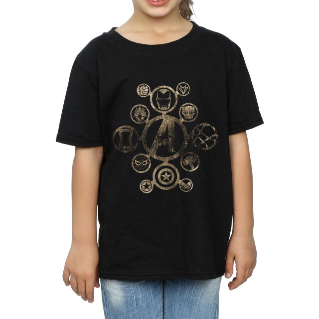 Li-cense Avengers infinity war meisjes iconen t-shirt UTBI818_black large