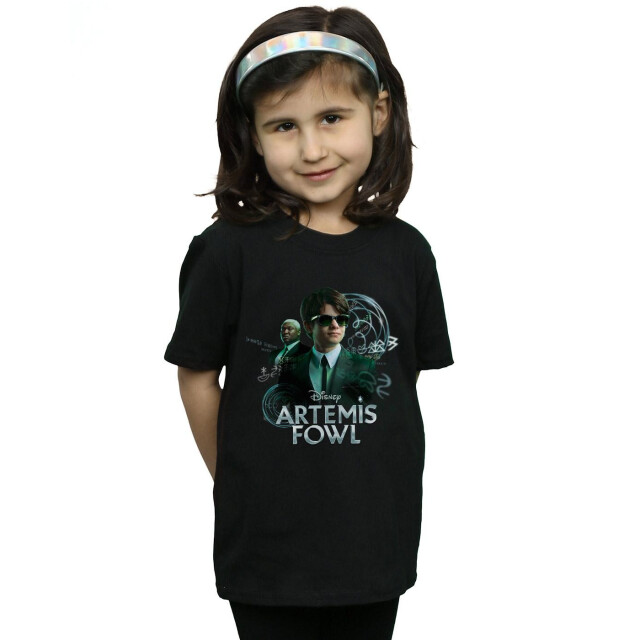 Li-cense Disney meisjes artemis fowl butler poster katoenen t-shirt UTBI7644_black large