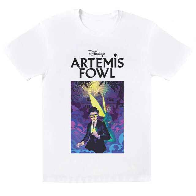 Li-cense Disney meisjes artemis fowl boekomslag katoenen t-shirt UTBI7643_white large