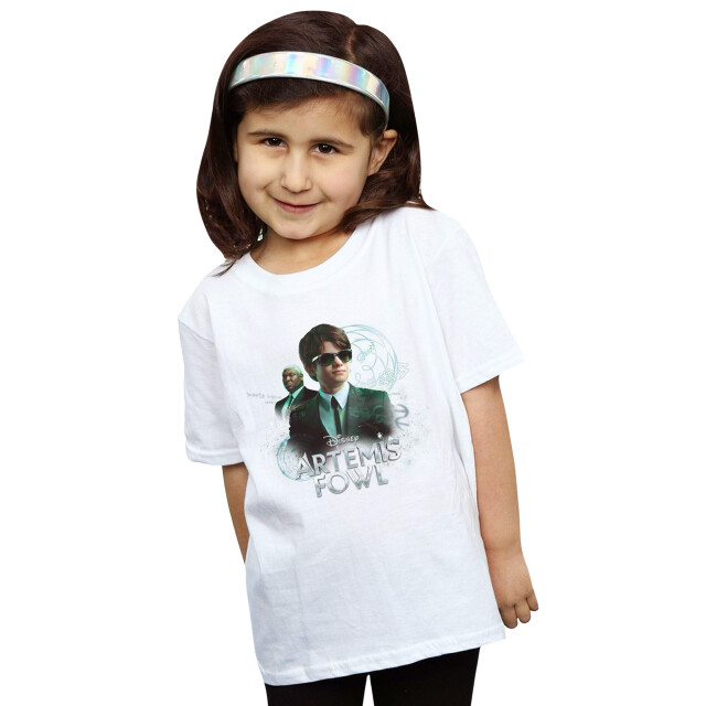 Li-cense Disney meisjes artemis fowl butler poster katoenen t-shirt UTBI7644_white large