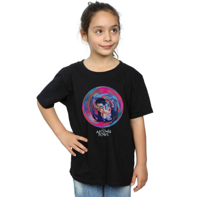 Li-cense Disney meisjes artemis fowl portaal katoenen t-shirt UTBI7579_black large