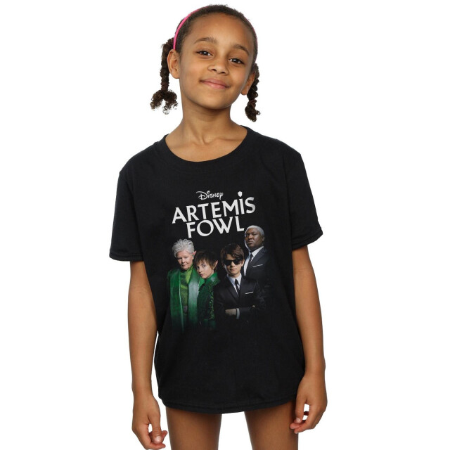 Li-cense Disney meisjes artemis fowl groepsfoto katoenen t-shirt UTBI7611_black large