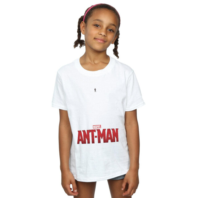 Li-cense Marvel meisjes ant-man ant sized logo katoenen t-shirt UTBI6786_white large