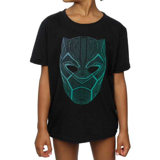Li-cense Black panther katoenen t-shirt voor meisjes UTBI587_black large
