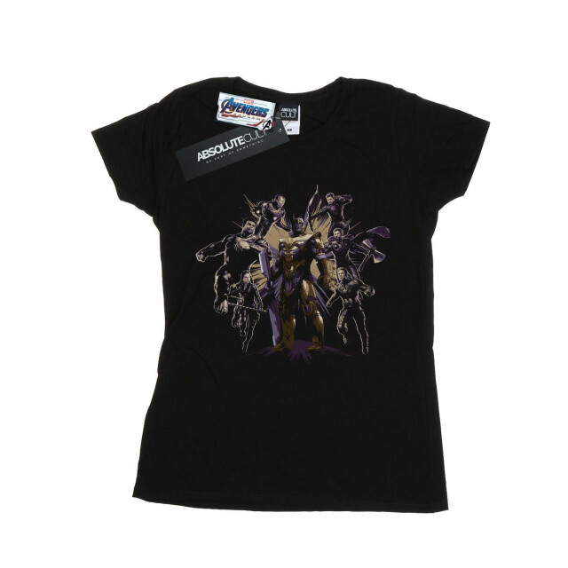 Li-cense Marvel dames avengers endgame vs thanos katoenen t-shirt UTBI5710_black large