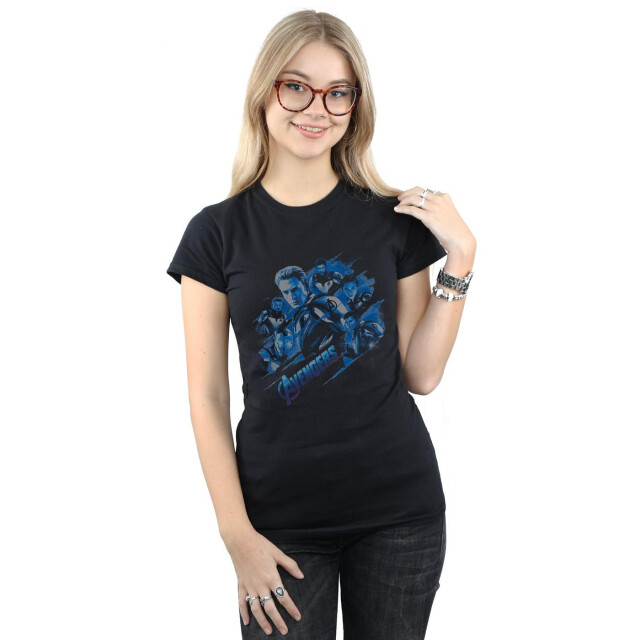 Li-cense Marvel dames avengers endgame hero flash katoenen t-shirt UTBI5711_black large