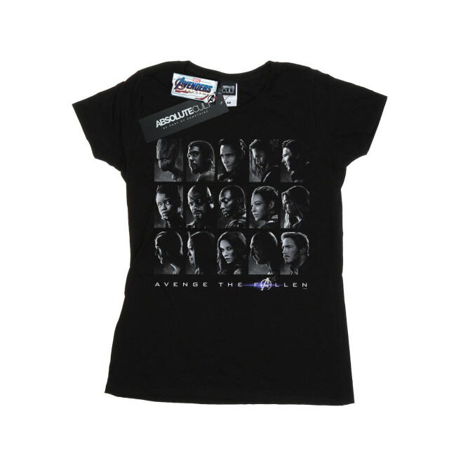 Li-cense Marvel dames avengers endgame the fallen heroes katoenen t-shirt UTBI5634_black large