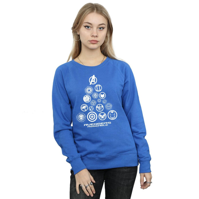 Li-cense Marvel dames avengers endgame piramide pictogrammen sweatshirt UTBI5288_royalblue large