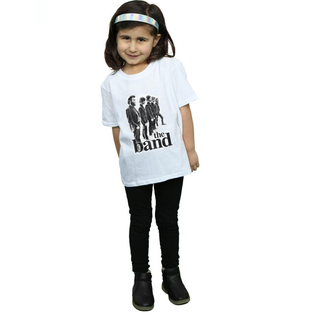 Li-cense The band meisjes line up katoenen t-shirt UTBI51036_white large