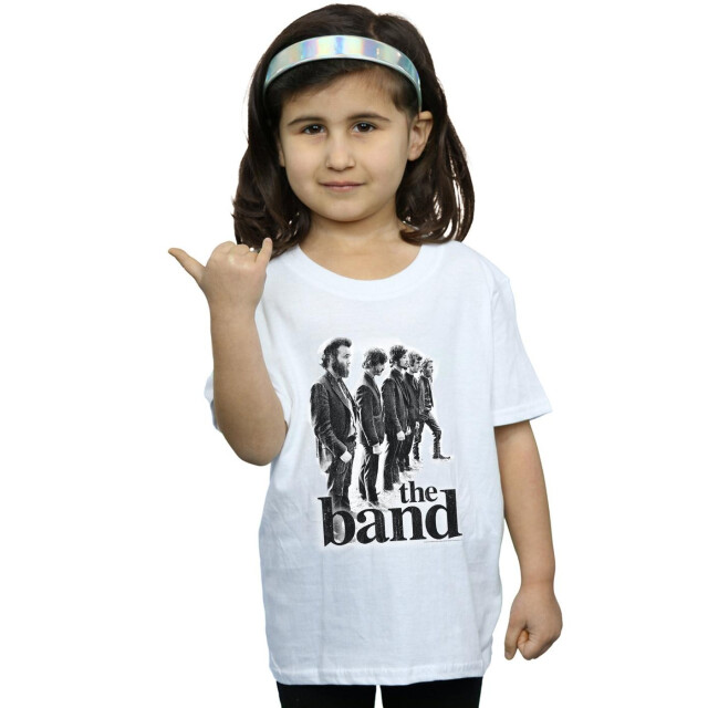 Li-cense The band meisjes line up katoenen t-shirt UTBI51036_white large