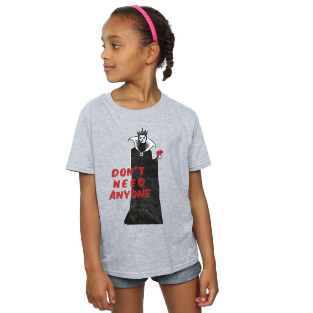Li-cense Disney meisjes schurken hebben niemand nodig katoenen t-shirt UTBI48414_sportsgrey large