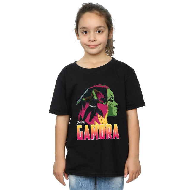 Li-cense Avengers infinity war meisjes gamora katoenen t-shirt UTBI473_black large