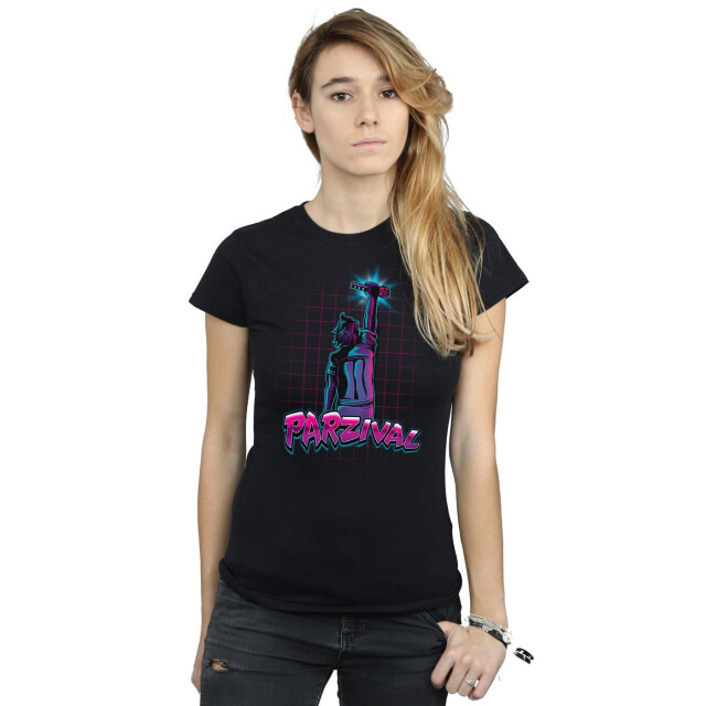 Li-cense Ready player one dames parzival key katoenen t-shirt UTBI38096_black large